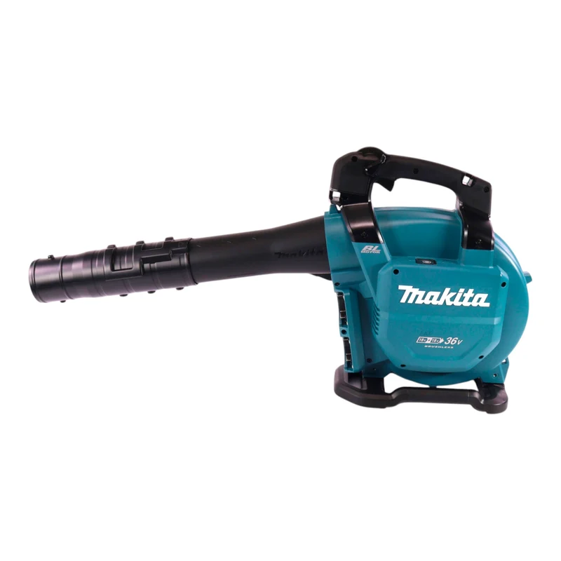 Makita DUB 363 ZV Akku Gebläse / Laubsauger 36 V ( 2x 18 V ) Brushless + Absaug Set + 2x Akku 9,0 Ah - ohne Ladegerät