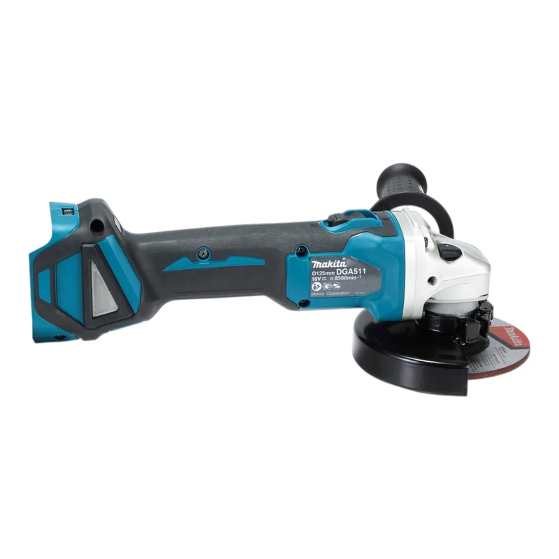 Makita DGA 511 Z Akku Winkelschleifer 18 V 125 mm Brushless + 1x Akku 9,0 Ah + Ladegerät