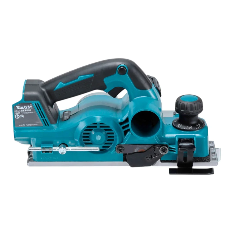Makita DKP 181 Z Akku Hobel 18 V 82 mm Brushless + 1x Akku 9,0 Ah + Ladegerät