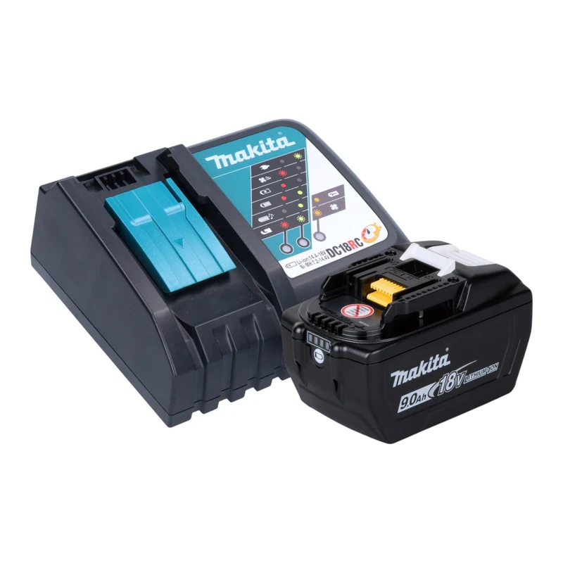 Makita DUB 184 Z Akku Gebläse 18 V Brushless + 1x Akku 9,0 Ah + Ladegerät
