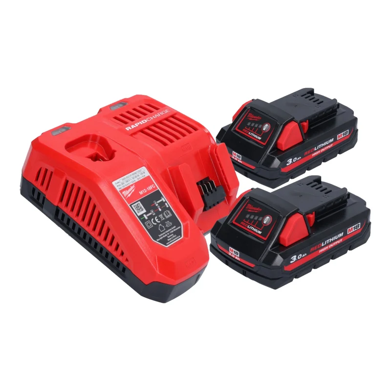 Milwaukee M18 FDD3-302X Akku Bohrschrauber 18 V 158 Nm Brushless + 2x Akku 3,0 Ah + Ladegerät + HD Box