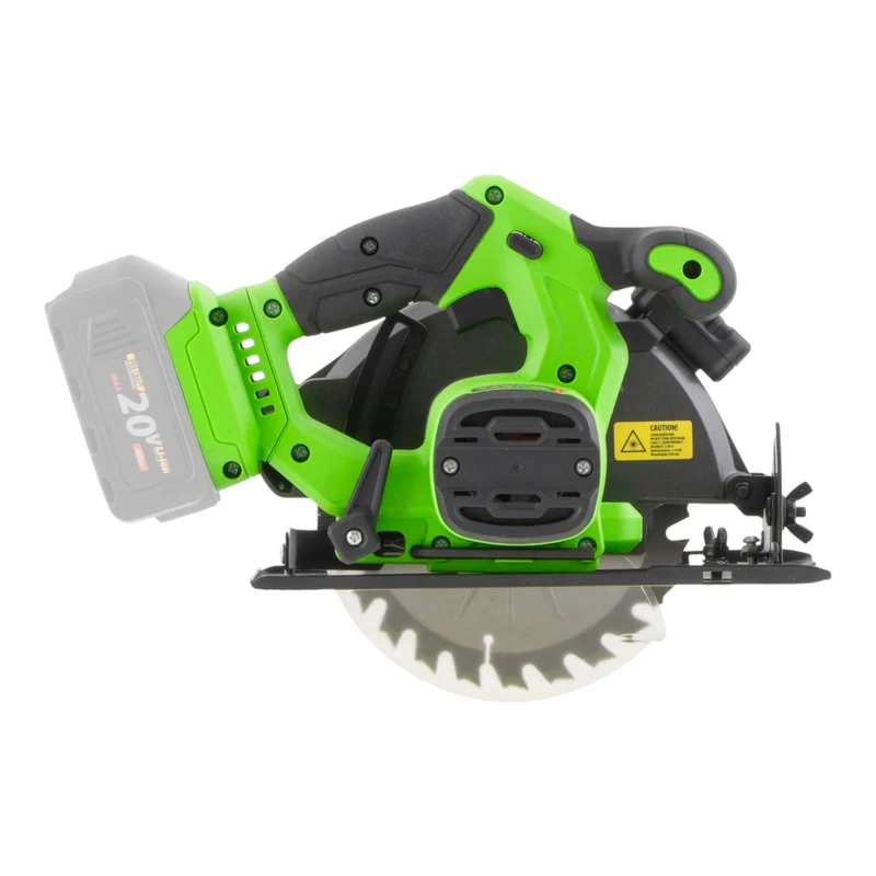 Procraft PCA28bb Akku Kreissäge 20 V 165 mm Brushless + 1x Akku 4,0 Ah + Ladegerät