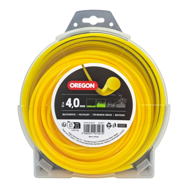 Oregon Freischneidefaden Gelb Roundline 4,0 mm ( 69-387-Y )