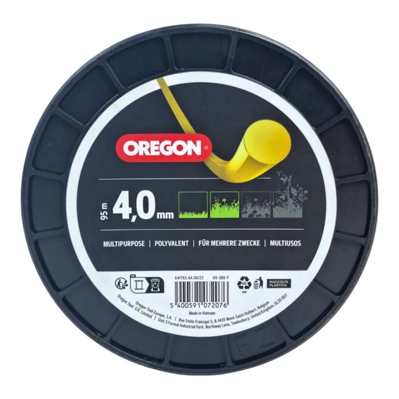 Oregon Freischneidefaden Gelb Roundline 4,0 mm 95 Meter ( 69-388-Y )