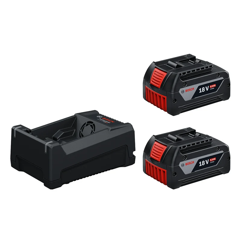Bosch GSB 18V-110 C Professional Akku Schlagbohrschrauber 18 V 110 Nm ( 0615A500E0 ) Brushless + 2x Akku 5,0 Ah + Ladegerät + 35 tlg. Bit Set + L-Boxx