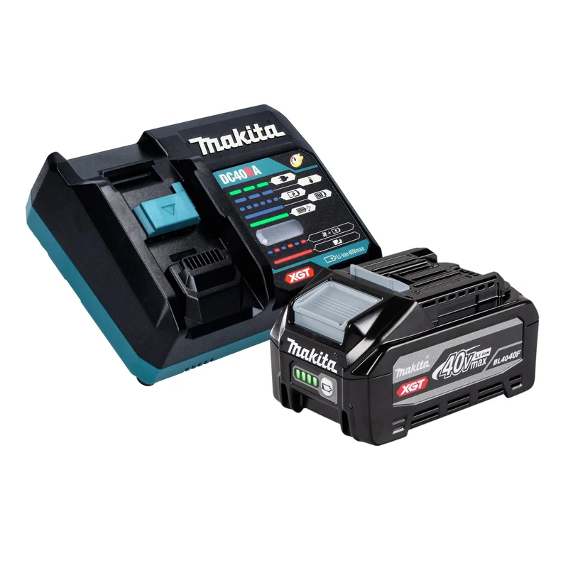 Makita Power Source Kit 1x BL 4040 F Akku 40 V max. 4,0 Ah XGT ( 1910N6-8 ) + DC 40 RA Ladegerät ( 191E07-8 )