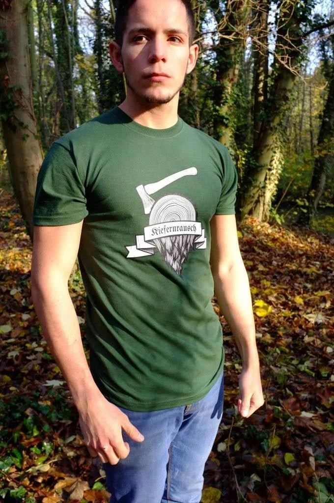 T-Shirt dunkelgrün