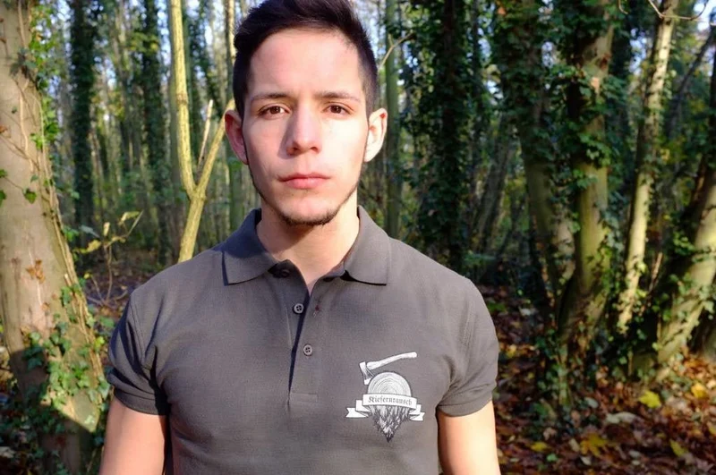 Poloshirt grau