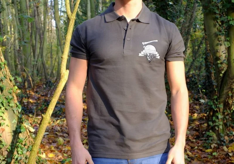 Poloshirt grau