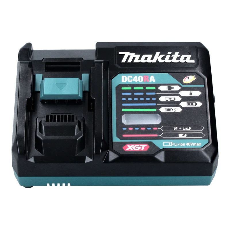 Makita Power Source Kit 2x BL 4040 F Akku 40 V max. 4,0 Ah XGT ( 2x 1910N6-8 ) + DC 40 RA Ladegerät ( 191E07-8 )