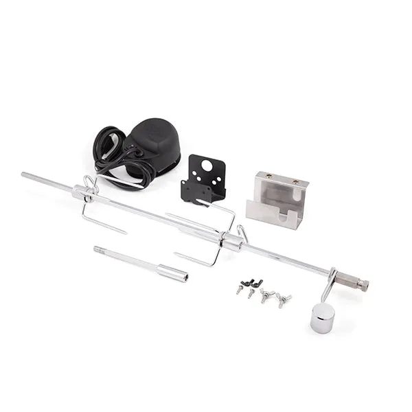 Broil King Pellet Smoker Drehspieß-Set mit Elektromotor