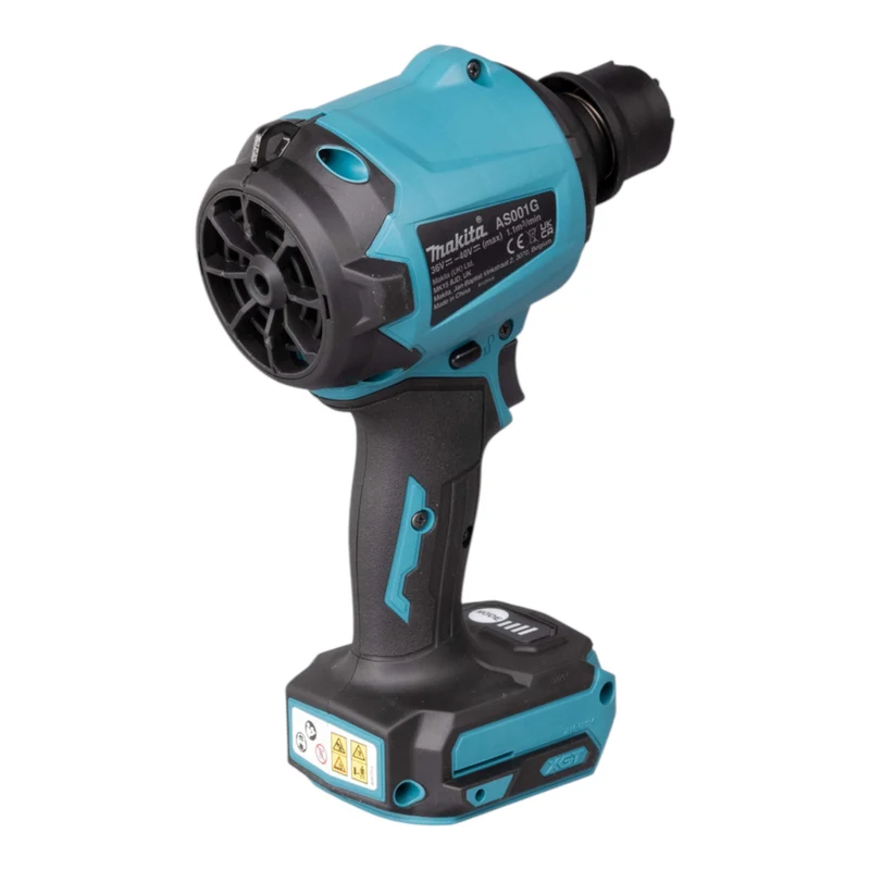 Makita AS 001 GD201 Akku Gebläse 40 V max. Brushless + 2x Akku 2,5 Ah + Ladegerät