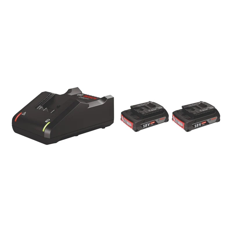Bosch GSR 18V-21 Professional Akku Bohrschrauber 18 V 55 Nm ( 06019H1008 ) + 2x Akku 2,0 Ah + Ladegerät + L-Boxx