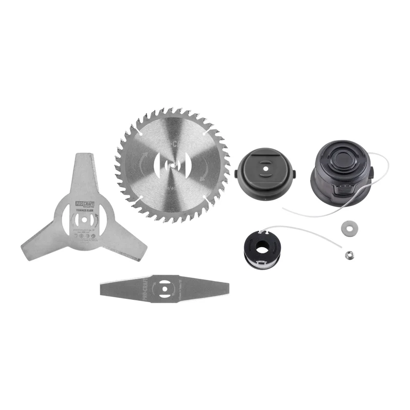 Procraft PTA-26BL Akku Trimmer 20 V 300 mm Brushless + 1x Akku 3,0 Ah + Ladegerät