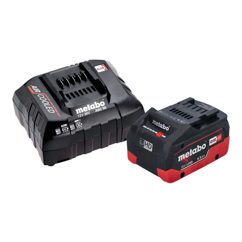 Metabo MS 18 LTX BL 25 Akku Kettensäge 18 V 25 cm Brushless + 1x LiHD Akku 5,5 Ah + Ladegerät