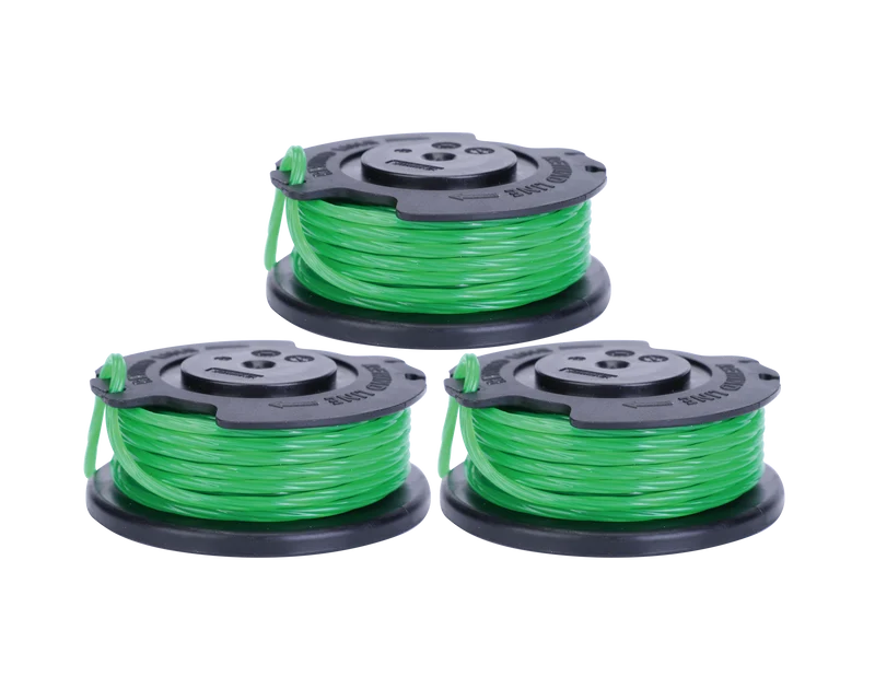 Ersatzspulen 2 mm für Rasentrimmer