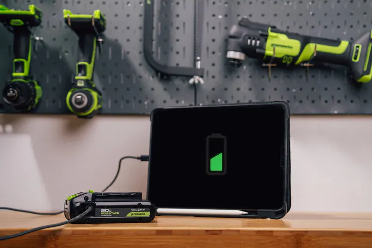 POWERALL 24V USB-C Hochleistungsakku 2Ah