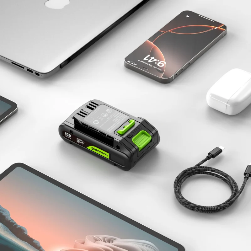 POWERALL 24V USB-C Hochleistungsakku 2Ah