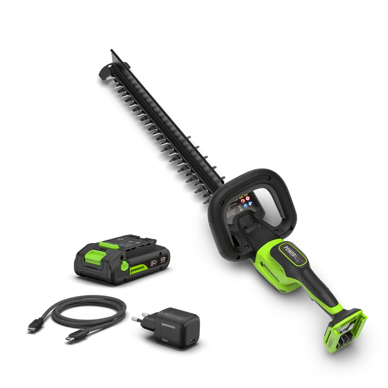 POWERALL 24V Heckenschere 51cm Gen. II – 2Ah Akku