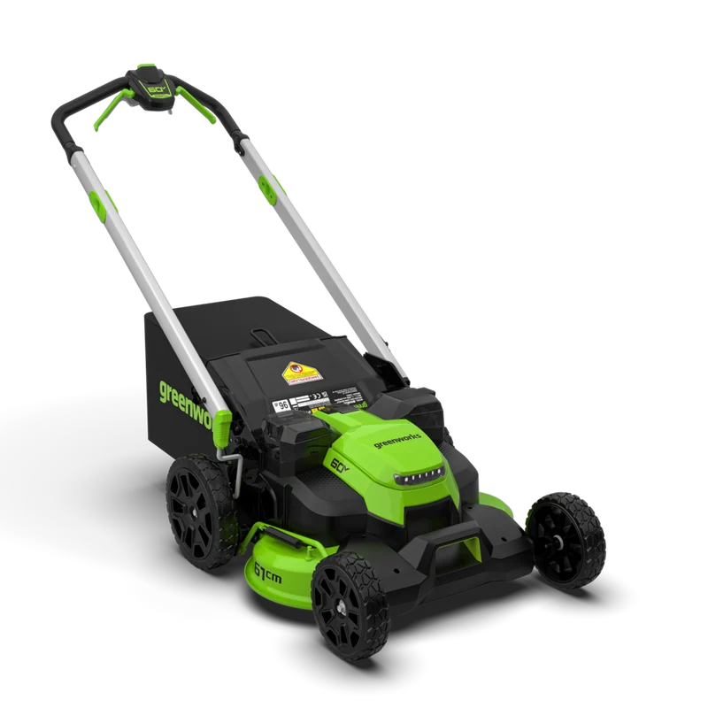 60V Rasenmäher 61cm mit Radantrieb - 2x 4Ah Akkus