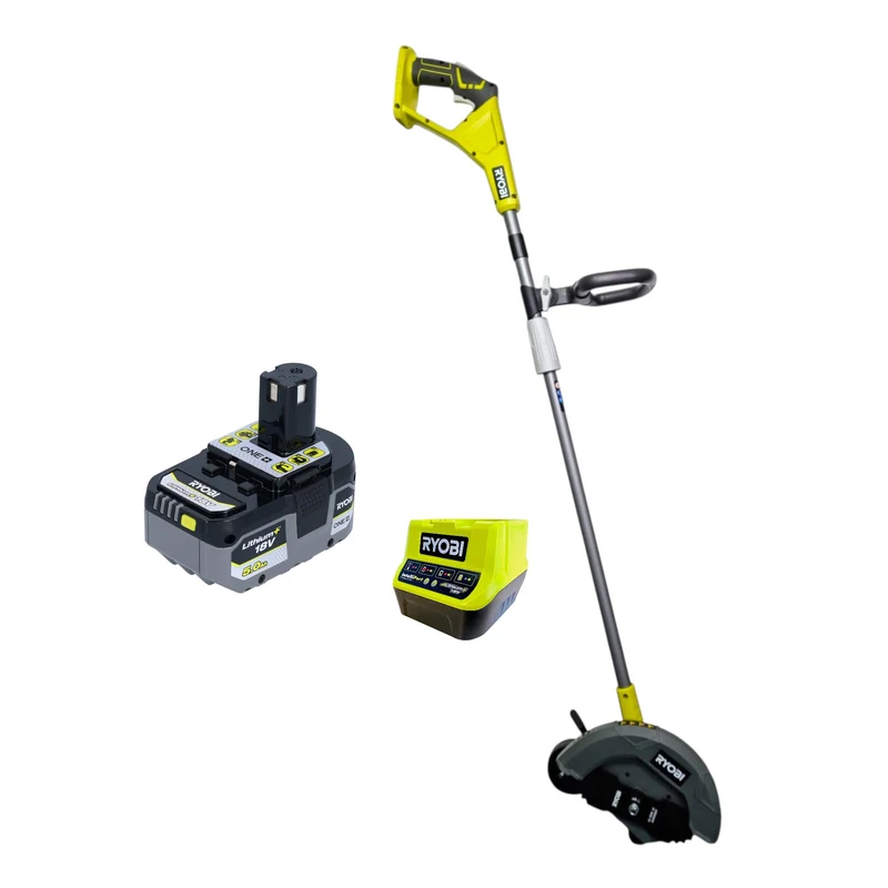 RYOBI RY18EGA-0 Akku Rasenkantenschneider 18 V 38 mm + 1x Akku 5,0 Ah + Ladegerät