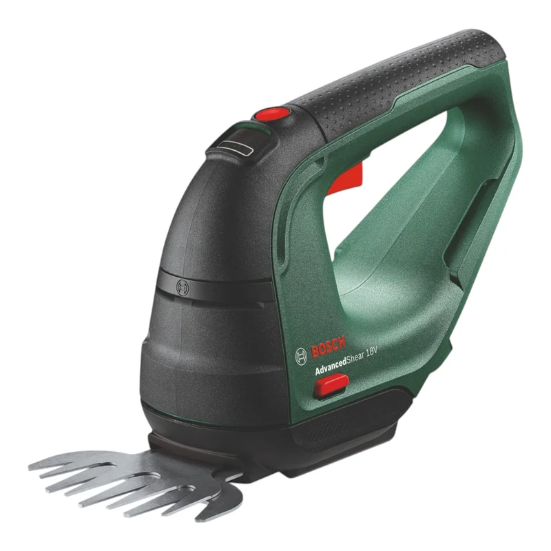 Bosch AdvancedShear 18V-10 Akku Gras- und Strauchschere 18 V ( 0600857000 ) + 1x Akku 2,0 Ah + Ladegerät