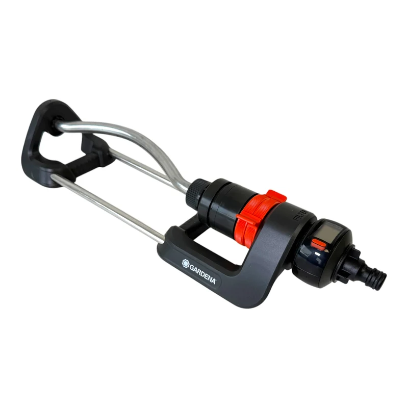 Gardena 18354-20 AquaCount Viereckregner mit integriertem Wasserverbrauchszähler