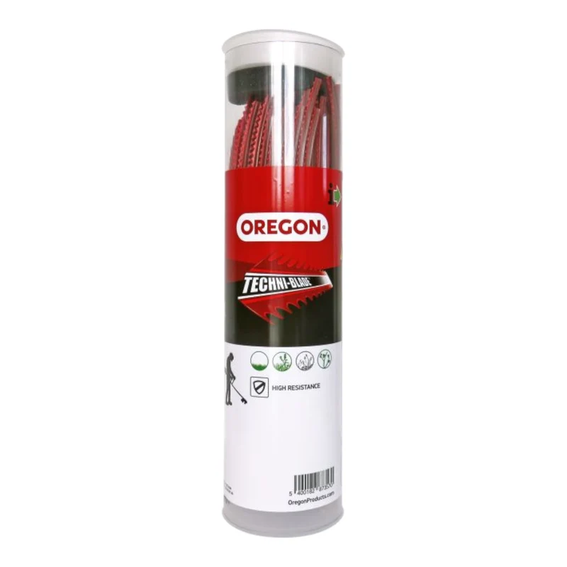 Oregon Techni-Blade Trimmerfaden 7,0 mm 26 cm Rot 155 Stück ( 525244 )