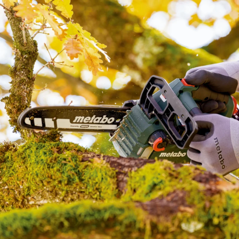 Metabo MS 18 LTX BL 25 Akku Kettensäge 18 V 25 cm Brushless + 1x LiHD Akku 5,5 Ah - ohne Ladegerät
