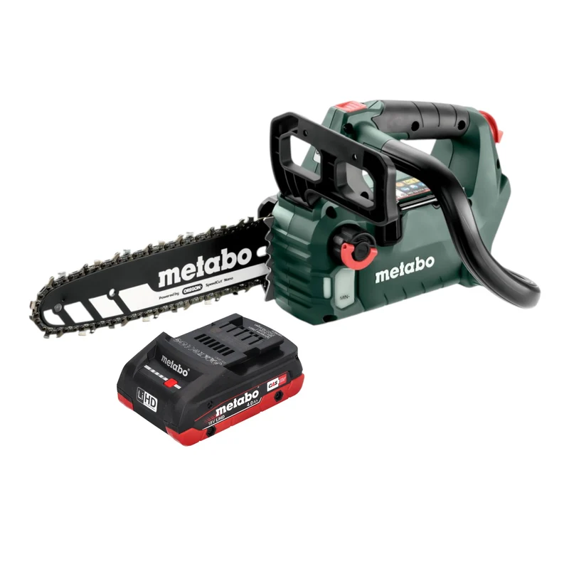 Metabo MS 18 LTX BL 25 Akku Kettensäge 18 V 25 cm Brushless + 1x LiHD Akku 4,0 Ah - ohne Ladegerät