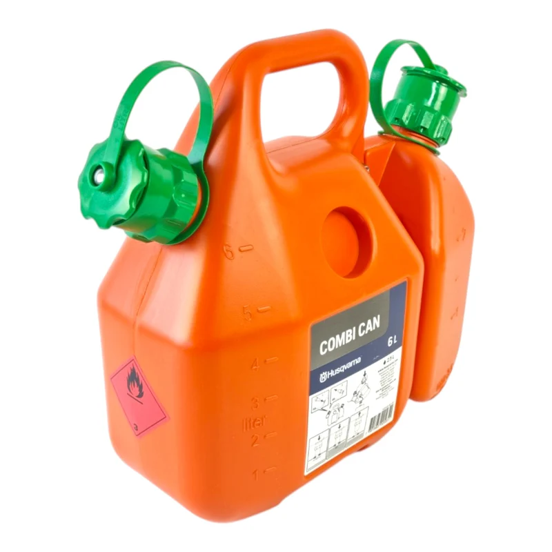 Husqvarna Kombikanister 6 + 2,5 L orange für Fett und Schmierstoffe ( 505698000 )