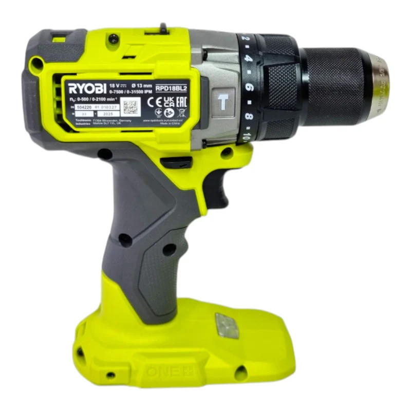 RYOBI RPD18BL2-0 Akku Schlagbohrschrauber 18 V 95 Nm Brushless + 1x Akku 4,0 Ah + Ladegerät