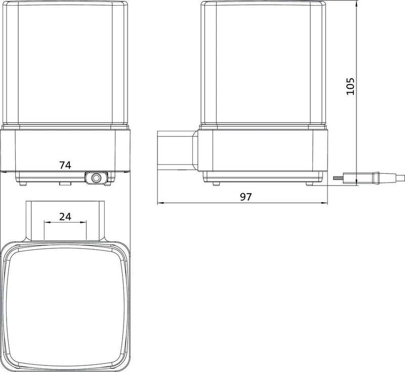 EMCO Sensor-Seifenspender loft
