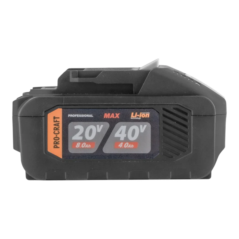 Procraft 20/40 Akku 20 / 40 V 8,0 / 4,0 Ah Li-Ion mit Ladestandanzeige