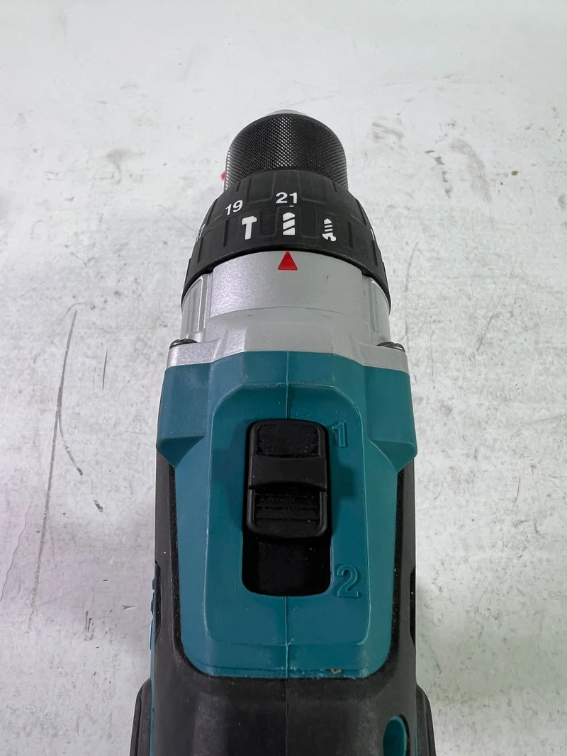 Makita DHP 458 Z Akku Schlagbohrschrauber 18 V 91 Nm Solo - ohne Akku, ohne Ladegerät - Reparaturgerät