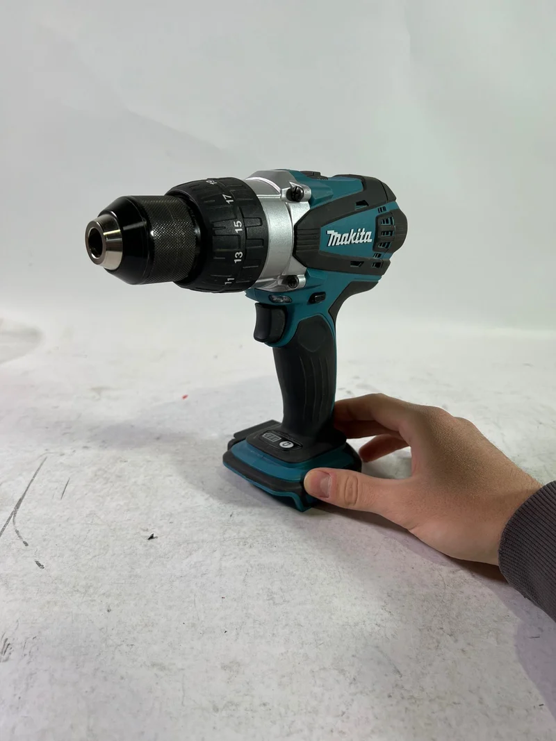 Makita DHP 458 Z Akku Schlagbohrschrauber 18 V 91 Nm Solo - ohne Akku, ohne Ladegerät - Unvollständig