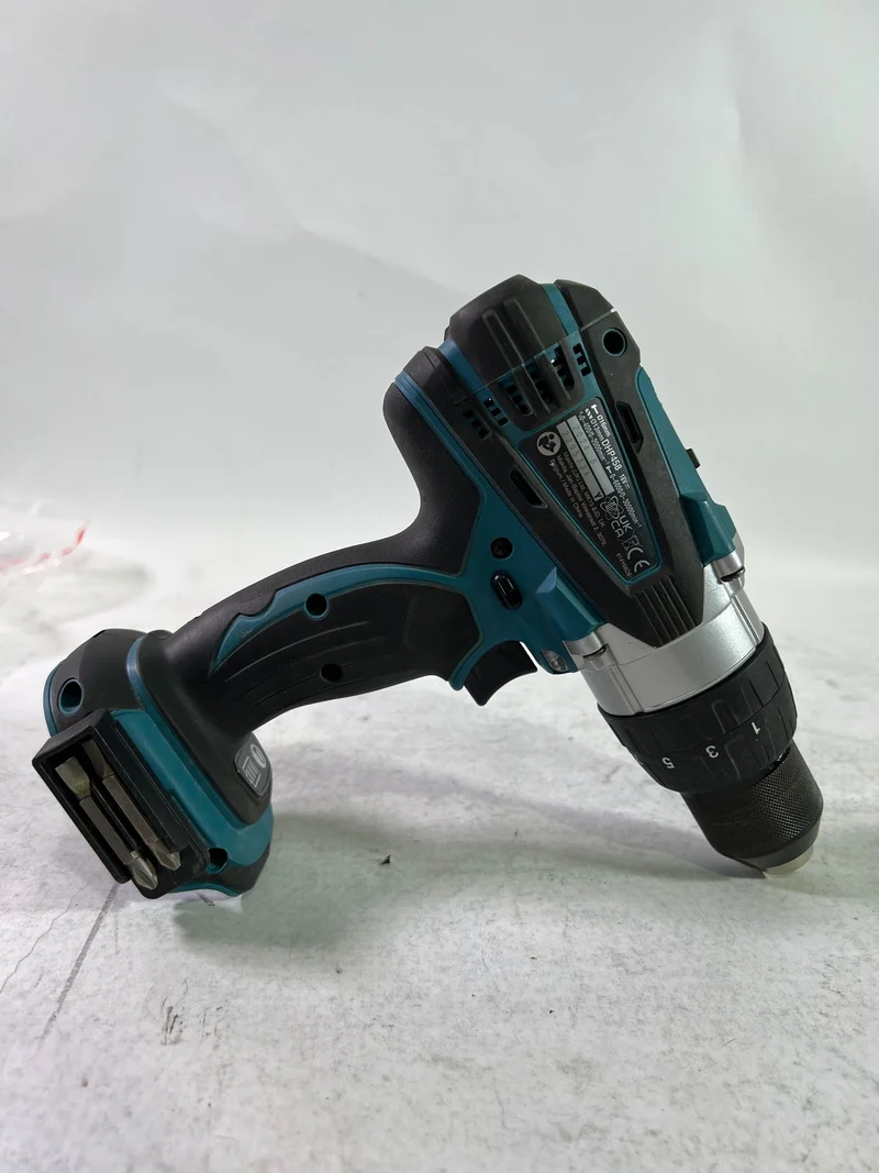 Makita DHP 458 Z Akku Schlagbohrschrauber 18 V 91 Nm Solo - ohne Akku, ohne Ladegerät - Unvollständig