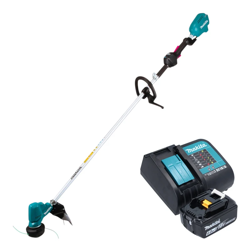 Makita DUR 190 LSGX9 Akku Rasentrimmer 18 V 300 mm Brushless + 1x Akku 6,0 Ah + Ladegerät