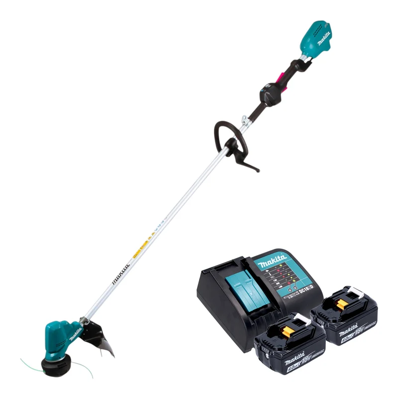 Makita DUR 190 LSM2X9 Akku Rasentrimmer 18 V 300 mm Brushless + 2x Akku 4,0 Ah + Ladegerät