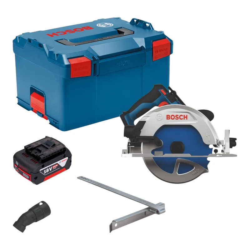 Bosch GKS 18V-68-2 Akku Kreissäge 18 V 190 mm Brushless + 1x Akku 5,0 Ah + L-Boxx - ohne Ladegerät