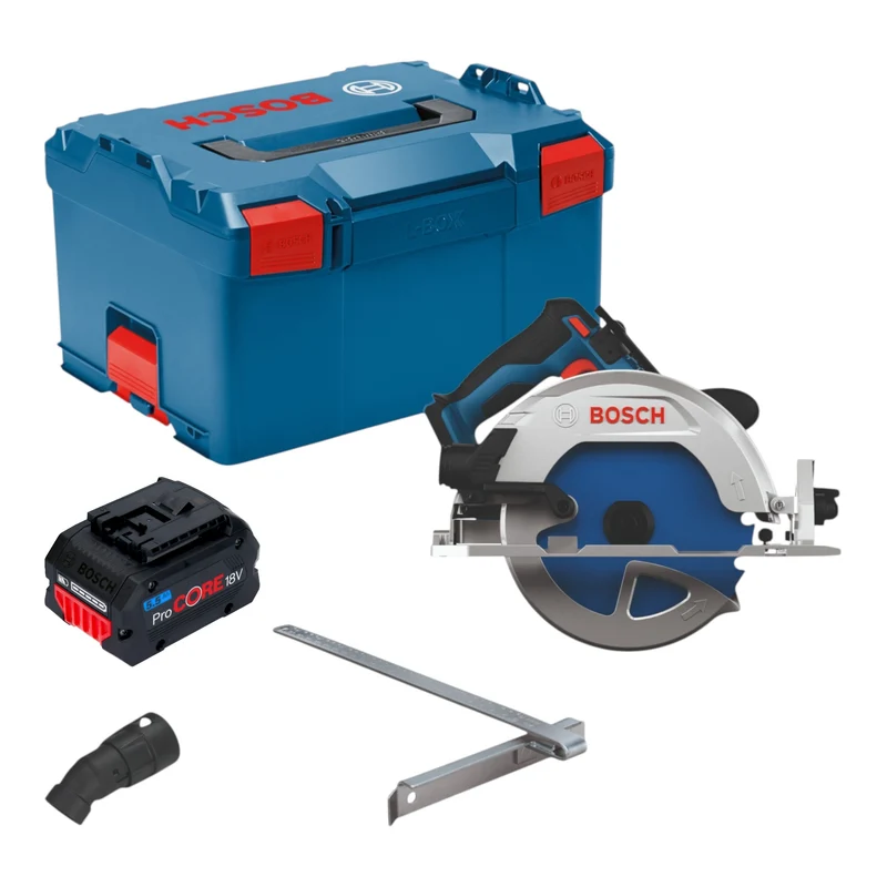 Bosch GKS 18V-68-2 Akku Kreissäge 18 V 190 mm Brushless + 1x ProCORE Akku 5,5 Ah + L-Boxx - ohne Ladegerät