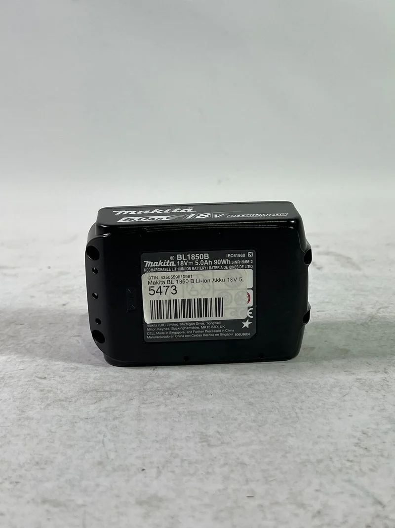 Makita BL 1850 B Li-Ion Akku 18V 5,0 Ah ( 197280-8 / 632f15-1 ) mit LED Anzeige - Nachfolger von 196672-8 - Reparaturgerät