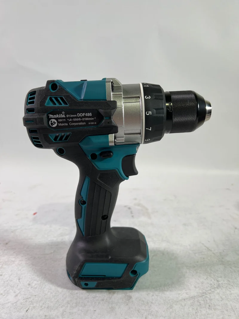 Makita DDF 486 Z Akku Bohrschrauber 18 V 130 Nm Brushless Solo - ohne Akku, ohne Ladegerät - Reparaturgerät