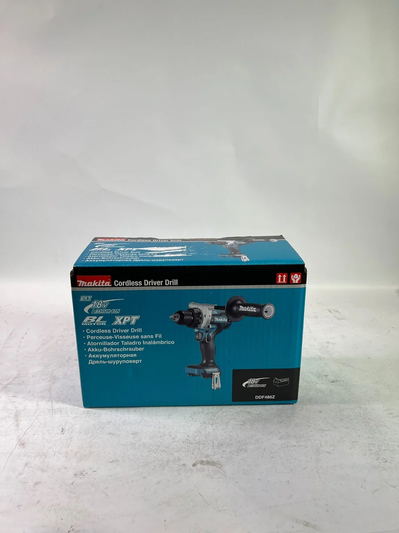 Makita DDF 486 Z Akku Bohrschrauber 18 V 130 Nm Brushless Solo - ohne Akku, ohne Ladegerät - Reparaturgerät