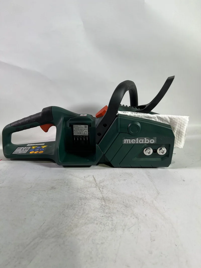 Metabo MS 36-18 LTX BL 40 Akku Kettensäge 36 V ( 2x 18 V ) 40 cm 22 m/s ( 601613850 ) Brushless Solo - ohne Akku, ohne Ladegerät - Reparaturgerät