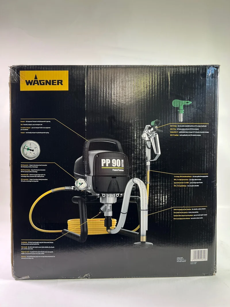 Wagner HEA PP90 PowerPainter 90 Extra Skid Farbsprühsystem 800 W 200 bar ( 2414079 ) - Ersatzteil/Defekt