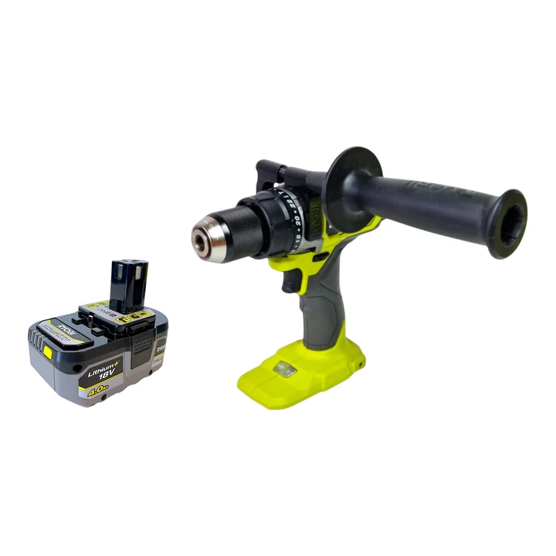 RYOBI RPD18BL2-0 Akku Schlagbohrschrauber 18 V 95 Nm Brushless + 1x Akku 4,0 Ah - ohne Ladegerät