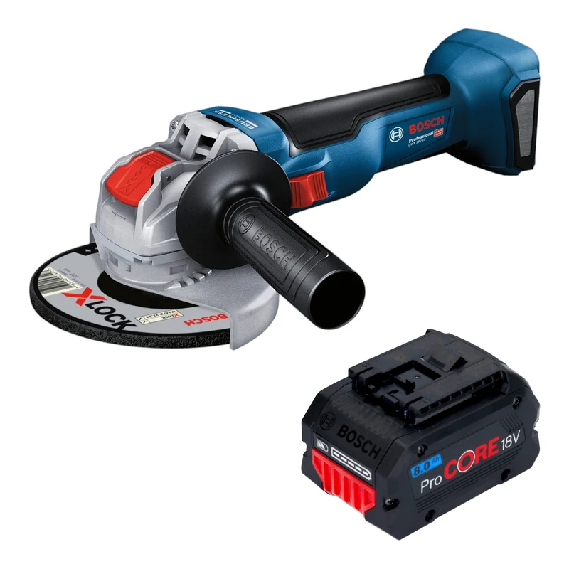 Bosch GWX 18V-10 Akku Winkelschleifer 18 V 125 mm Brushless + 1x ProCORE Akku 8,0 Ah - ohne Ladegerät
