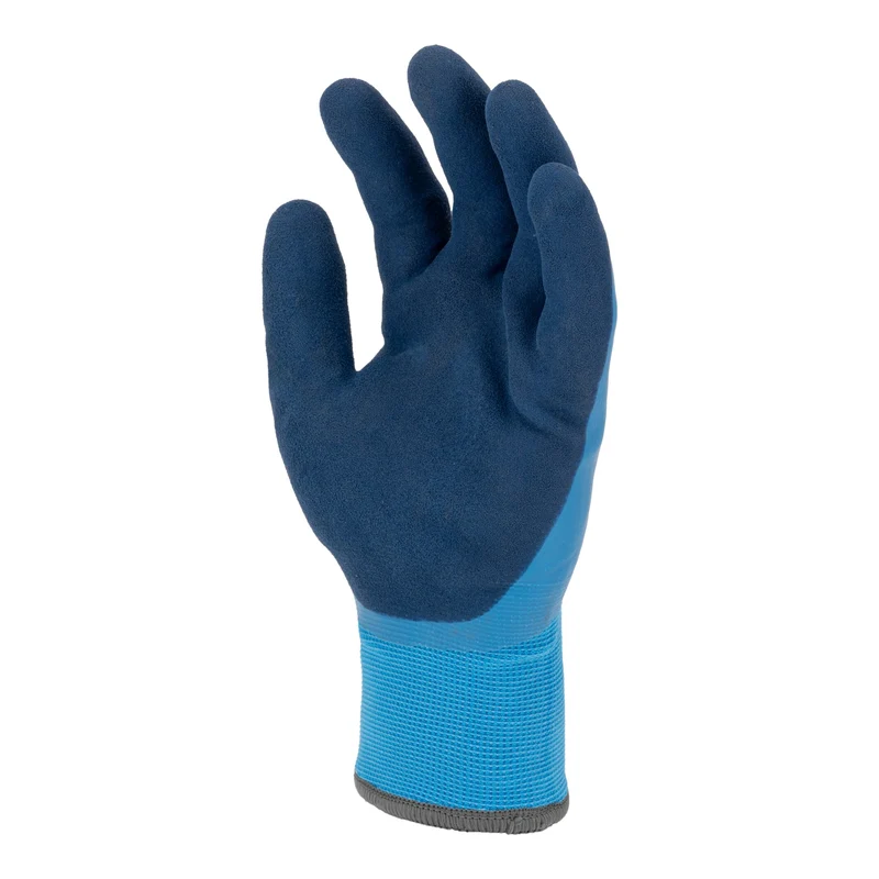 LAHTI PRO Latexbeschichtete Schutzhandschuhe mit Acryl Isolierung Größe 10 ( L251910K ) blau