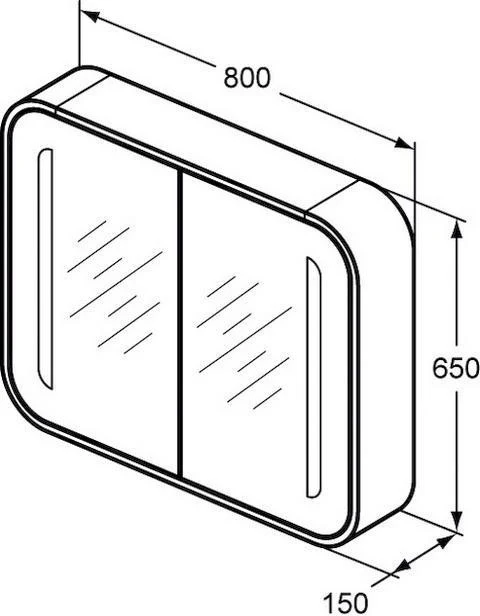 Ideal Standard Spiegeltür Dea für